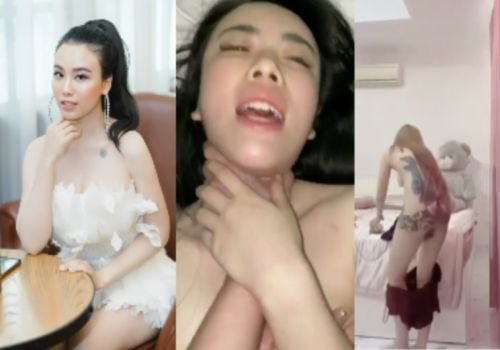O vídeo de sexo de Linh Miu mostra a paisagem com um homem desconhecido