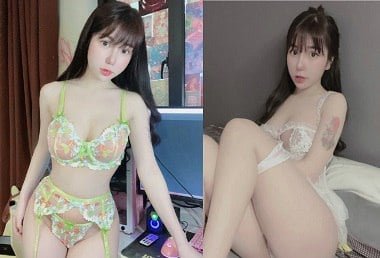 Linda garota Nguyen Kim Anh lambe o pau para seu amante
