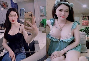Linda garota Thanh Vy para um menino estranho para atrair as tranças