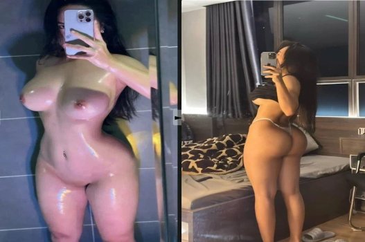 Gymer Big Butt gosta de esfaquear a boceta quando deitado de costas