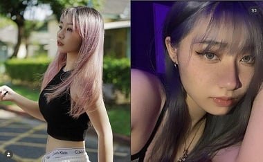 Khanh ly foda -se, mas ainda tenta cobrir o rosto