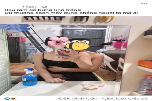 Huyen Tran foi filmado com um terceiro amante