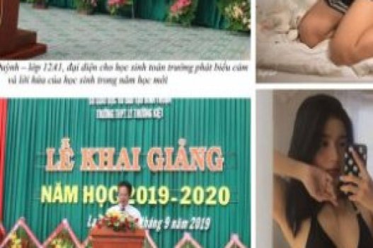 Truong Ngoc Truc Quynh e seu irmão até o topo