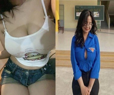 Clipe quente quente de estudantes voluntários com busto grande está se espalhando