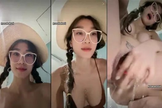 Vídeo de sexo Rosababyvip contra o spread