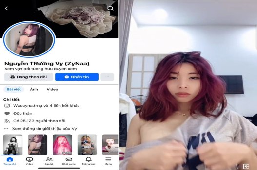 Clipe de sexo Tuong Vy voa toda a rede