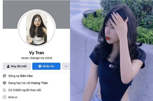 Vy Tran e seu namorado
