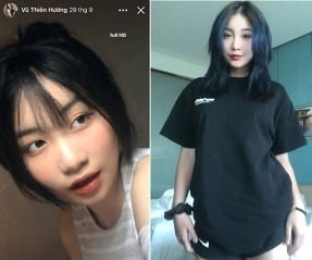 Imerso no filme porra de vu thien huong, incapaz de tirar os olhos